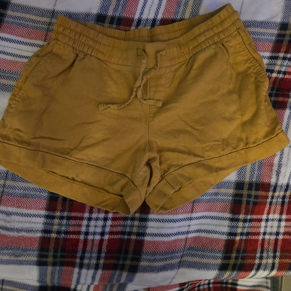 Old Navy Women's Mustard Athletic Shorts
